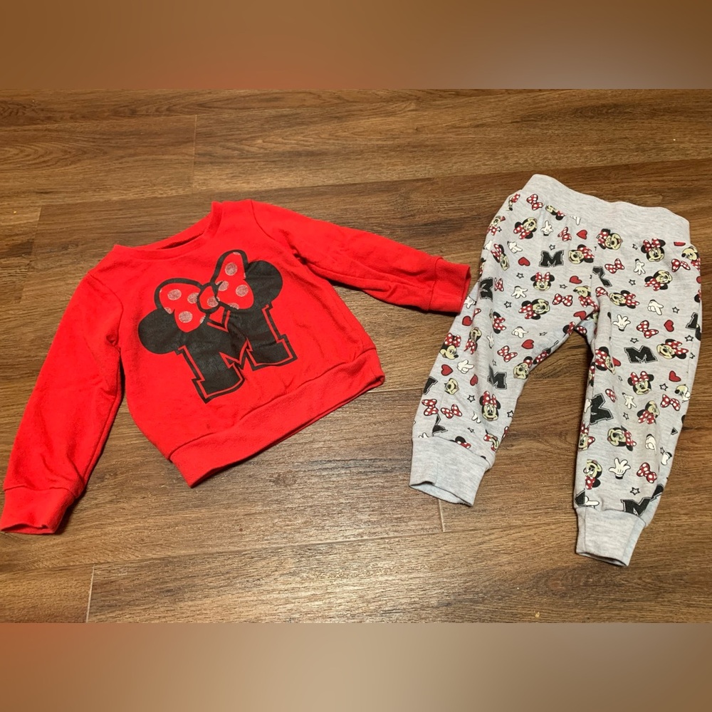 Disney Minnie Mouse Toddle Girl Outfit